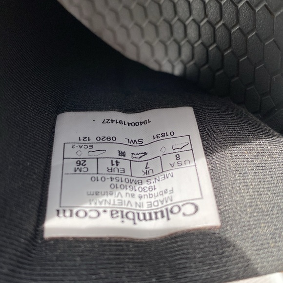 PFG Columbia Techlite Men’s BM0154-010 sandals black gray lightweight flipflops - Picture 15 of 15